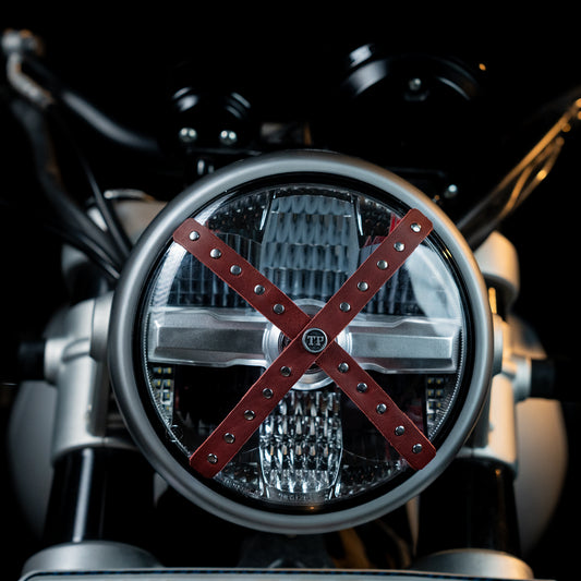 Studded Headlight Cross